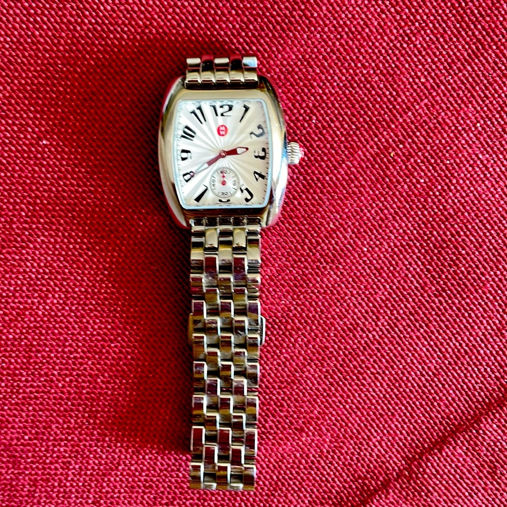 Gently used Michele watch. Style Urban Mini.